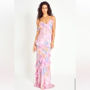 LoveShackFancy Rialto Maxi Dress in Candy Sparkle 🌷